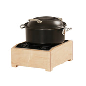 Cal-Mil 3633-71 Blonde Induction Unit 15.5"W X 12.5"D X 7"H Stove Included