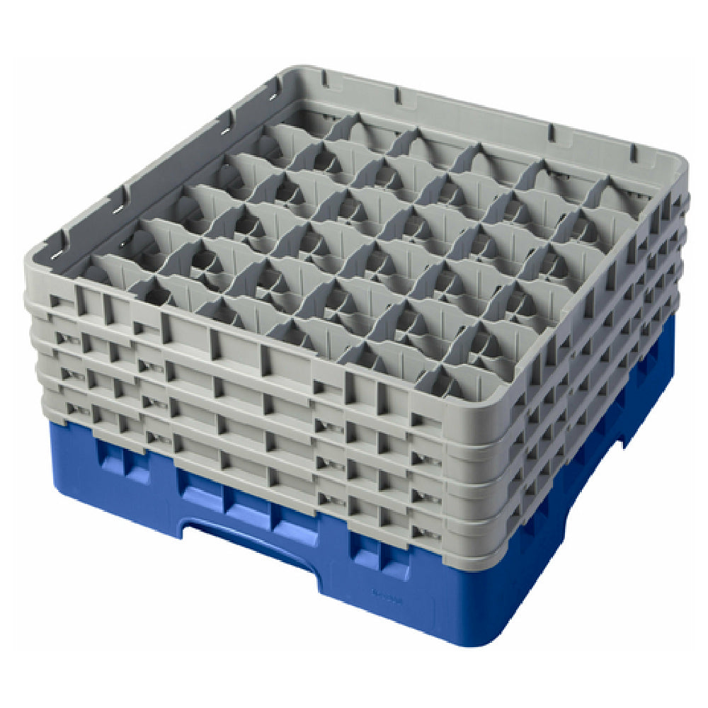 Cambro 36S800168 Camrack® Glass Rack With (4) Soft Gray Extenders Full Size