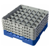 Cambro 36S800168 Camrack® Glass Rack With (4) Soft Gray Extenders Full Size