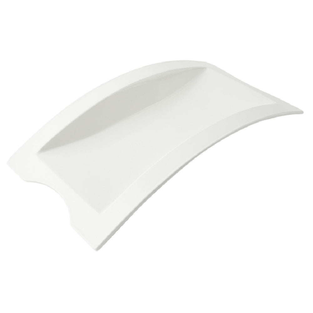 Bon Chef 70017DKBLU Futura Platter 12-3/4" X 19-7/8" Aluminum With Sandstone