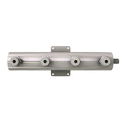 Micro Matic 2841 4 Station Beer Manifold 1/2" Barb Inlet