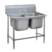 Advance Tabco 94-62-36 Regaline Sink 2-compartment 24" Front-to-back X 18" Wide Sink Compartments
