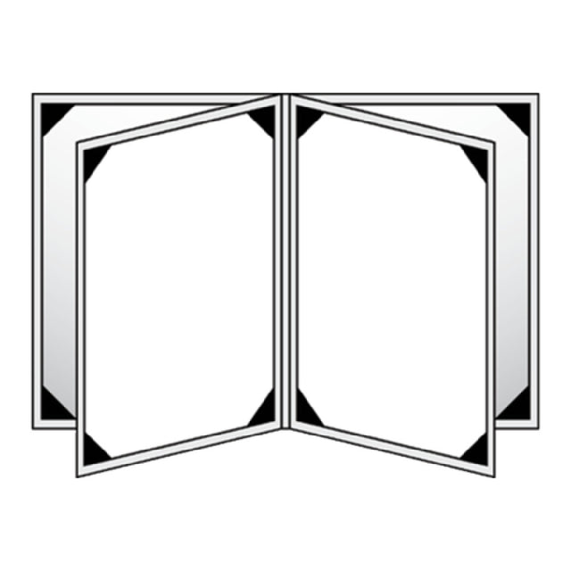 Risch RATTAN-6V 4.25X14 Rattan Hardback Basket-woven Menu Cover (specify Color)