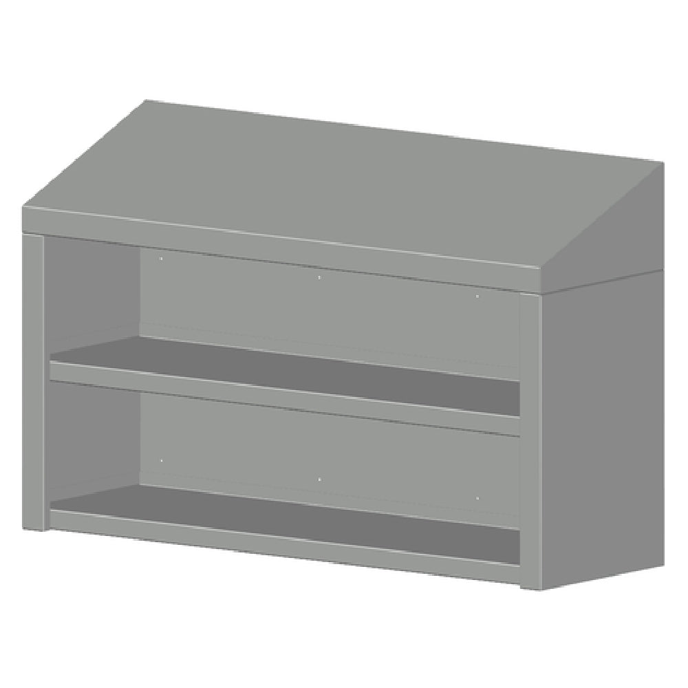 SPG CWO-4 - Universal Stainless Cabinet, Wall Mount, 48" X 15" X 30"