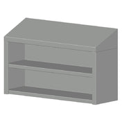 SPG CWO-4 - Universal Stainless Cabinet, Wall Mount, 48" X 15" X 30"