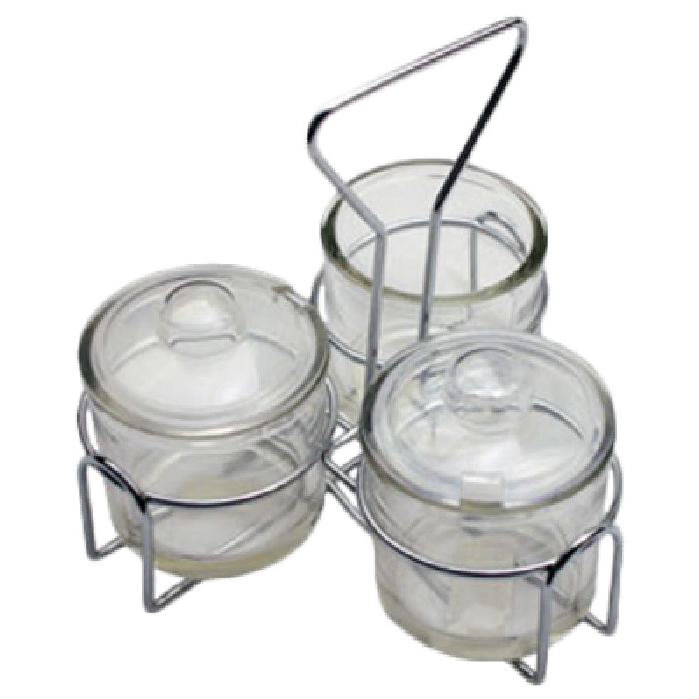 Royal ROY CJH 3 - Condiment Jar Rack Only, 3 Jar Holder