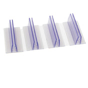 Nemco 69990-4 Shield Foot Kit Plastic Track With Double Sided Tape For 69989-2069994-1069996-1070004 & 70006 (4 Each Per Pack)