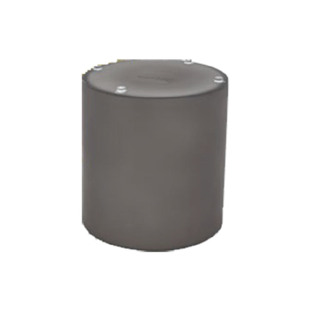 FOH RWA011GYR10 Nassau Cylinder/ Riser/Waste Can 6-1/2 Qt. 8" Dia. X 8-3/4"H
