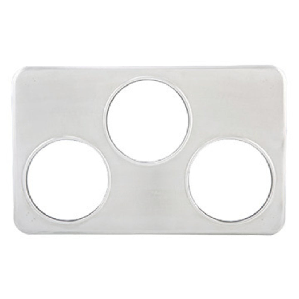 Winco ADP-666 Adapter Plate 21"W X 13"D (3) 6-3/8" Holes