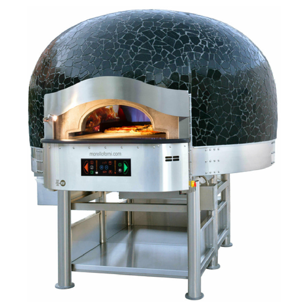 Rosito Bisani PG150-CM Morello Forni Gas Fired Pizza Oven 59" Inside Cooking Diameter
