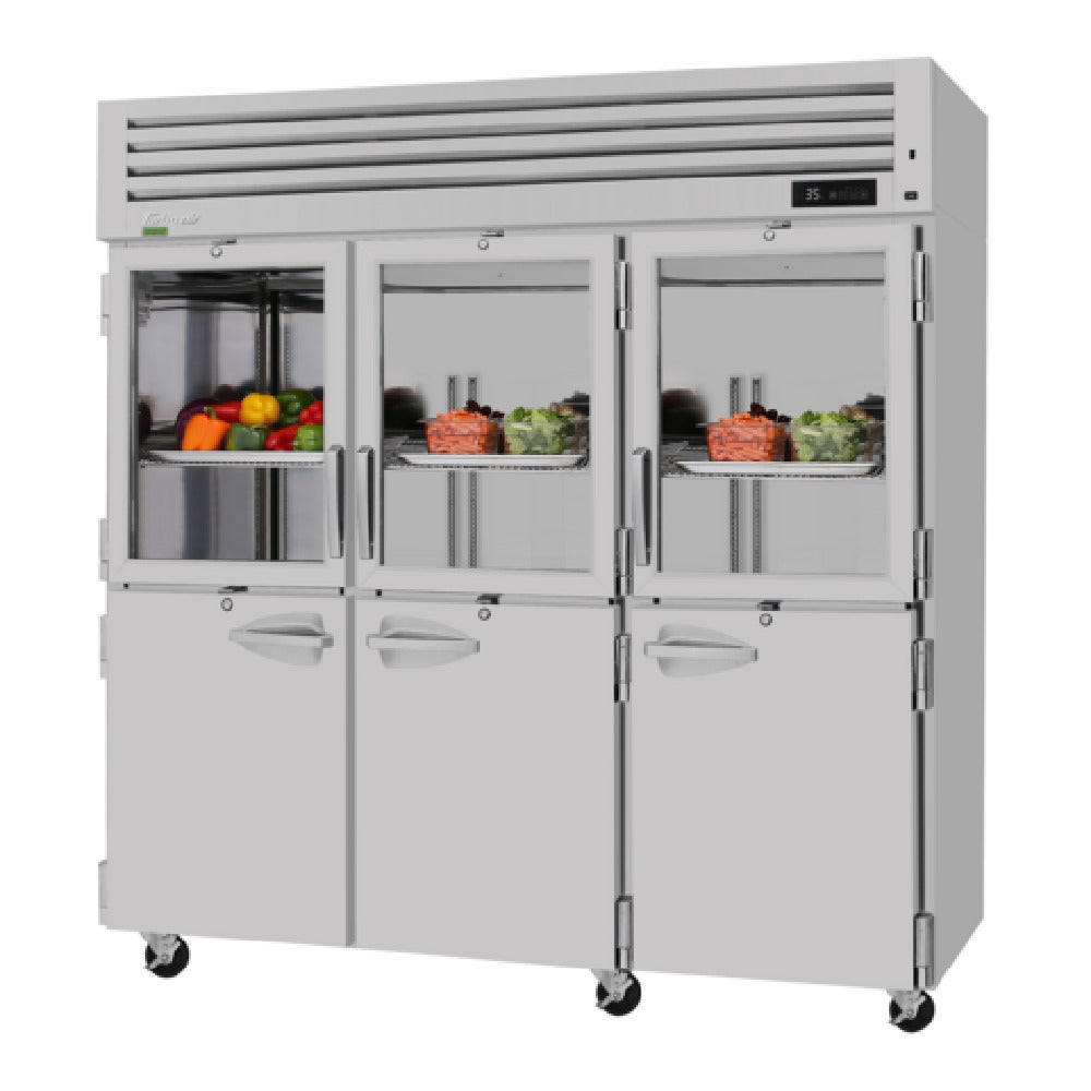 Turbo Air PRO-77R-GSH-N PRO Series Refrigerator Reach-in Three-section