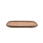 GET Enterprises CS-1170-TP Pottery Market™ Dinner/Appetizer Plate Small 12" X 7-1/2"