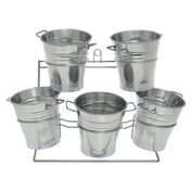 Hubert 39333 - Countertop Display, 5-tubs, 2-tier