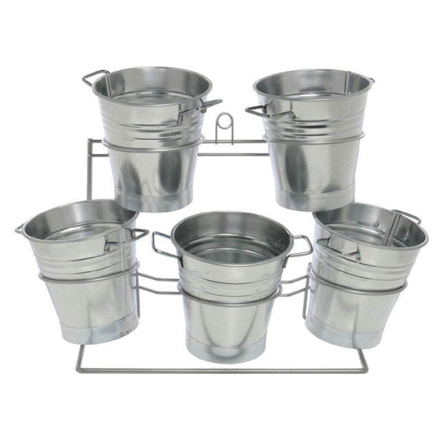 Hubert 39333 - Countertop Display, 5-tubs, 2-tier