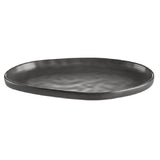 CAC China RFR-41 Rainforest Platter 14"L X 8-1/8"W X 1-1/4"H Oval