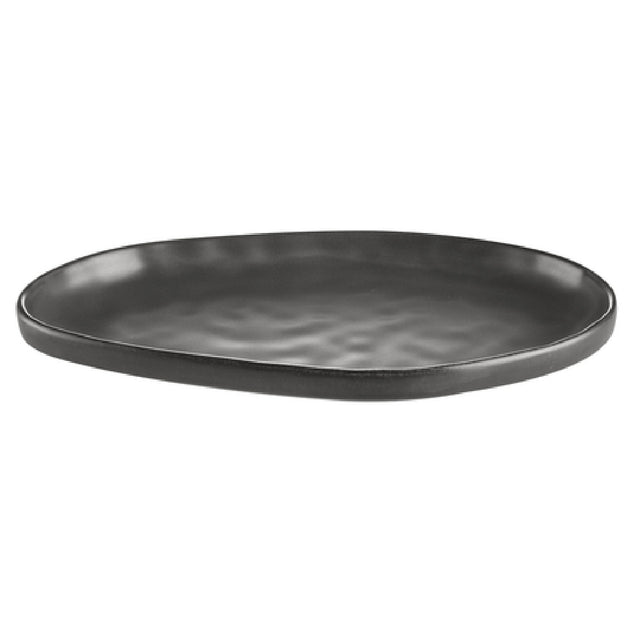 CAC China RFR-41 Rainforest Platter 14"L X 8-1/8"W X 1-1/4"H Oval