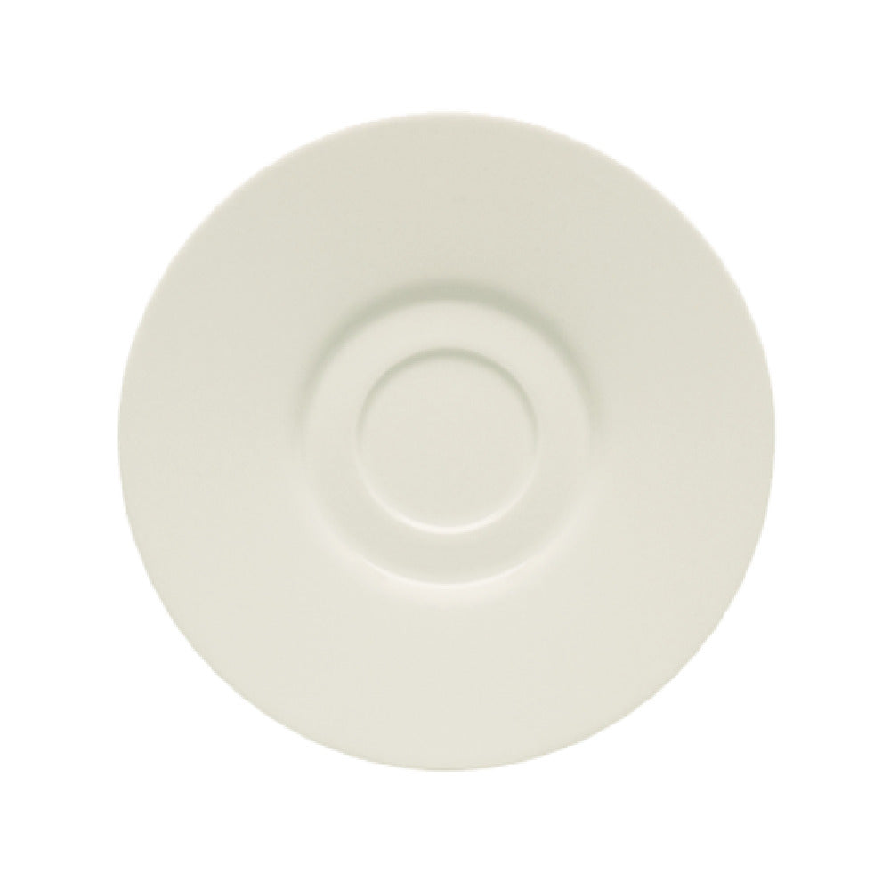 Bauscher Hepp 697135-425440 - Dual Well Saucer, 6.5", Pearls Light Bauscher