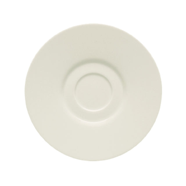 Bauscher Hepp 697135-425440 - Dual Well Saucer, 6.5", Pearls Light Bauscher