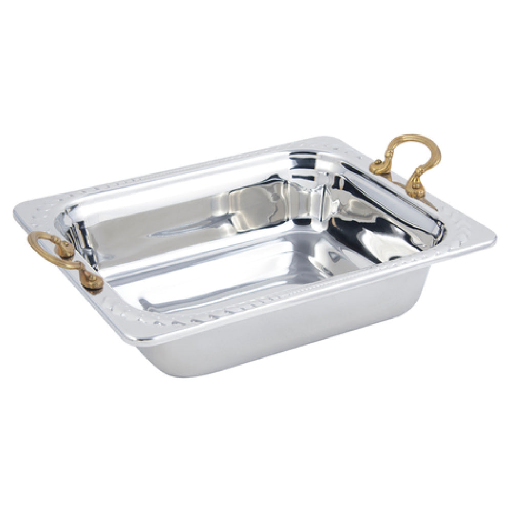 Bon Chef 5409HR Food Pan 1/2 Size 3 Qt. (96 Oz.) Capacity