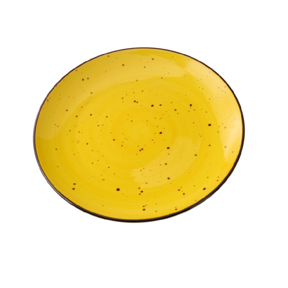 Yanco LY-1110YL Lyon Plate 10-1/4" Dia. X 1"H Round