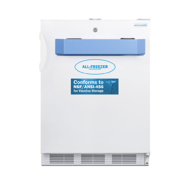Summit VT65MLVAC456ADA Undercounter Vaccine All-freezer Built-in Or Freestanding Use