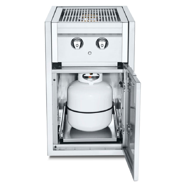 Crown Verity IBISC-SBLP-PH Infinite Series Small Built-In Cabinet With Dual Side Burner & Propane Holder