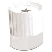 Royal PPR HAT 9 - Disposable Chef Hat, 9" Height, Adjustable Headband