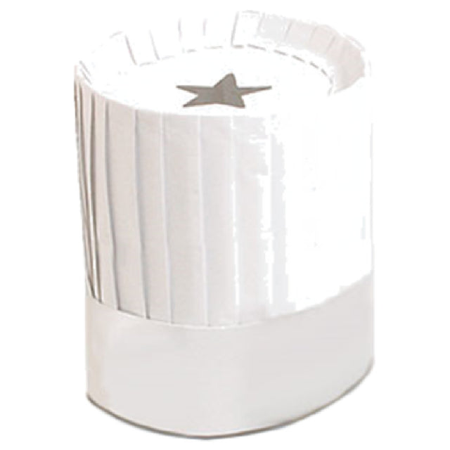 Royal PPR HAT 9 - Disposable Chef Hat, 9" Height, Adjustable Headband