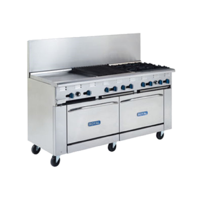 Royal Range Of California RR-RANGE BASE 72_NAT Restaurant Range Base Gas 72"