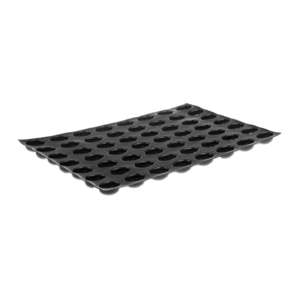 JB Prince M375 Z Demarle Flexipan® Mold 23"L X 15"W (56) Mini Half Egg