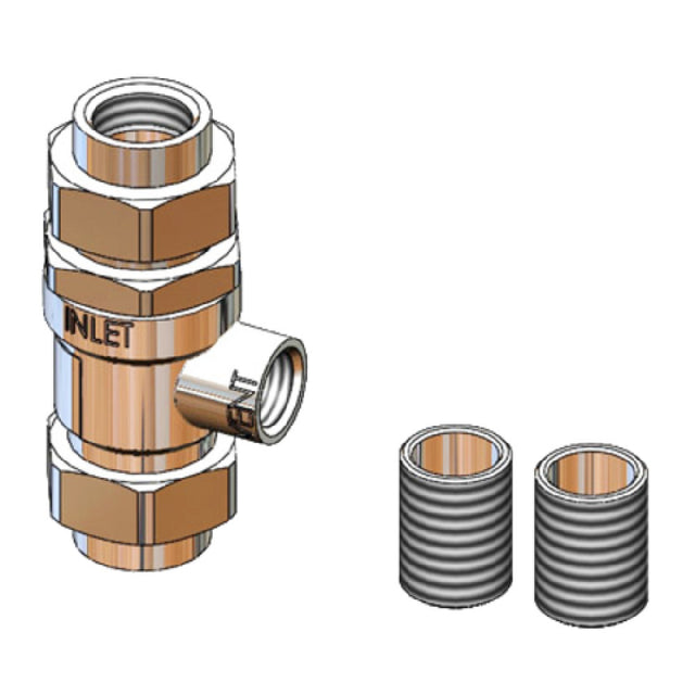 T&S Brass B-0962 Vacuum Breaker Vented Continuous Pressure With Atmospheric Vent