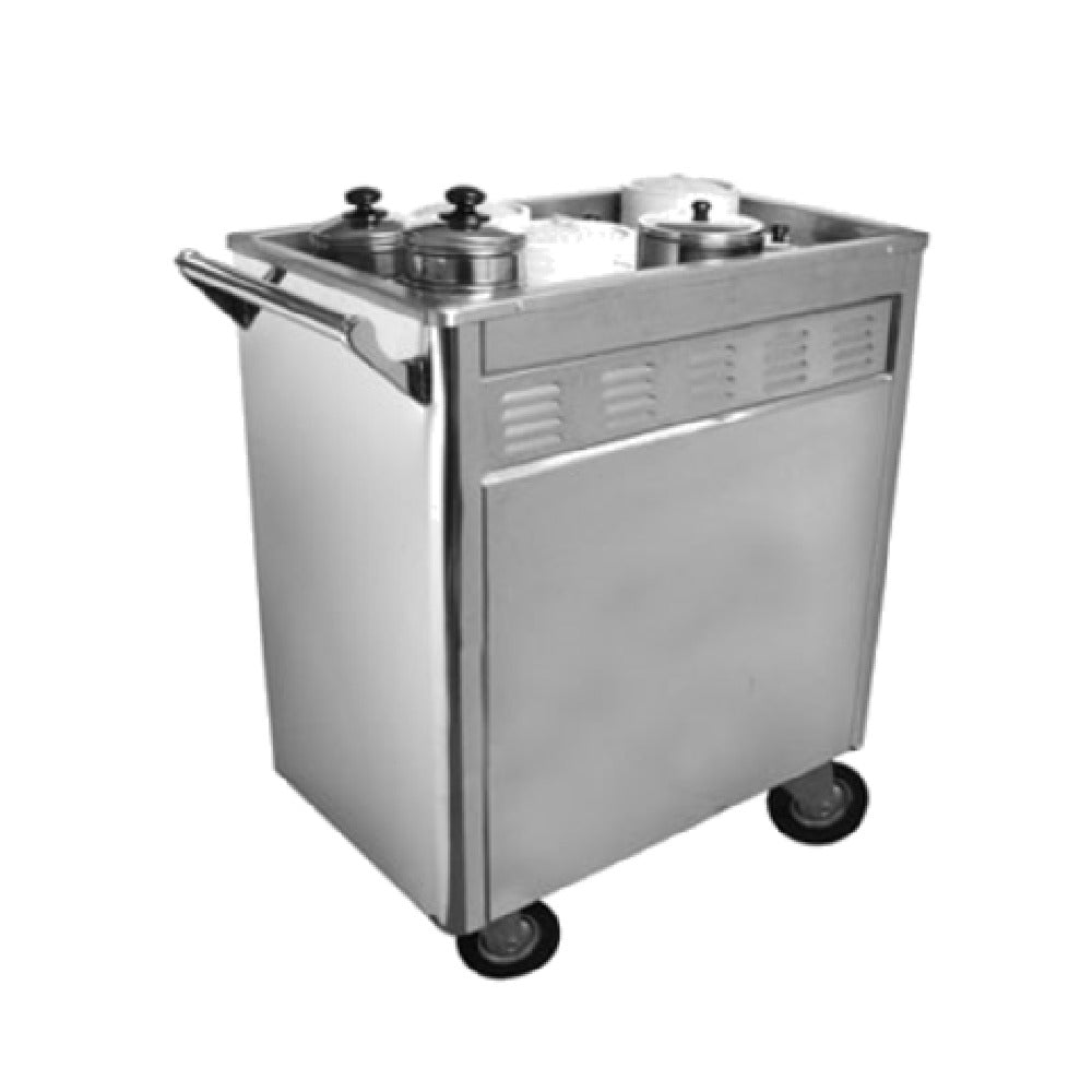 Town 36615 Dim Sum Cart With Waterbath Steamtank Heated Bv Alcohol/canned Heat (fuel Containers Not Included)