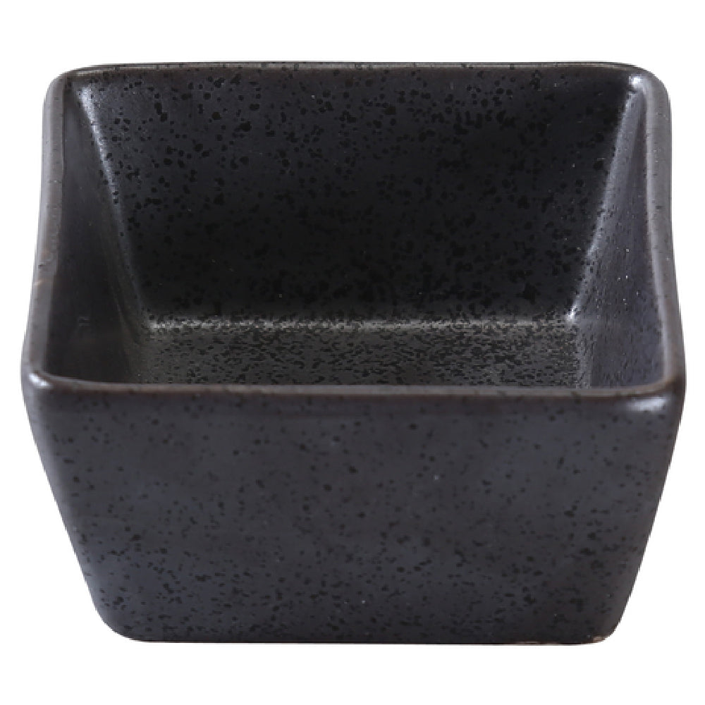 Yanco DB-4031 Diamond Black Sauce Dish 4 Oz. 3"L X 3"W X 1-3/4"H