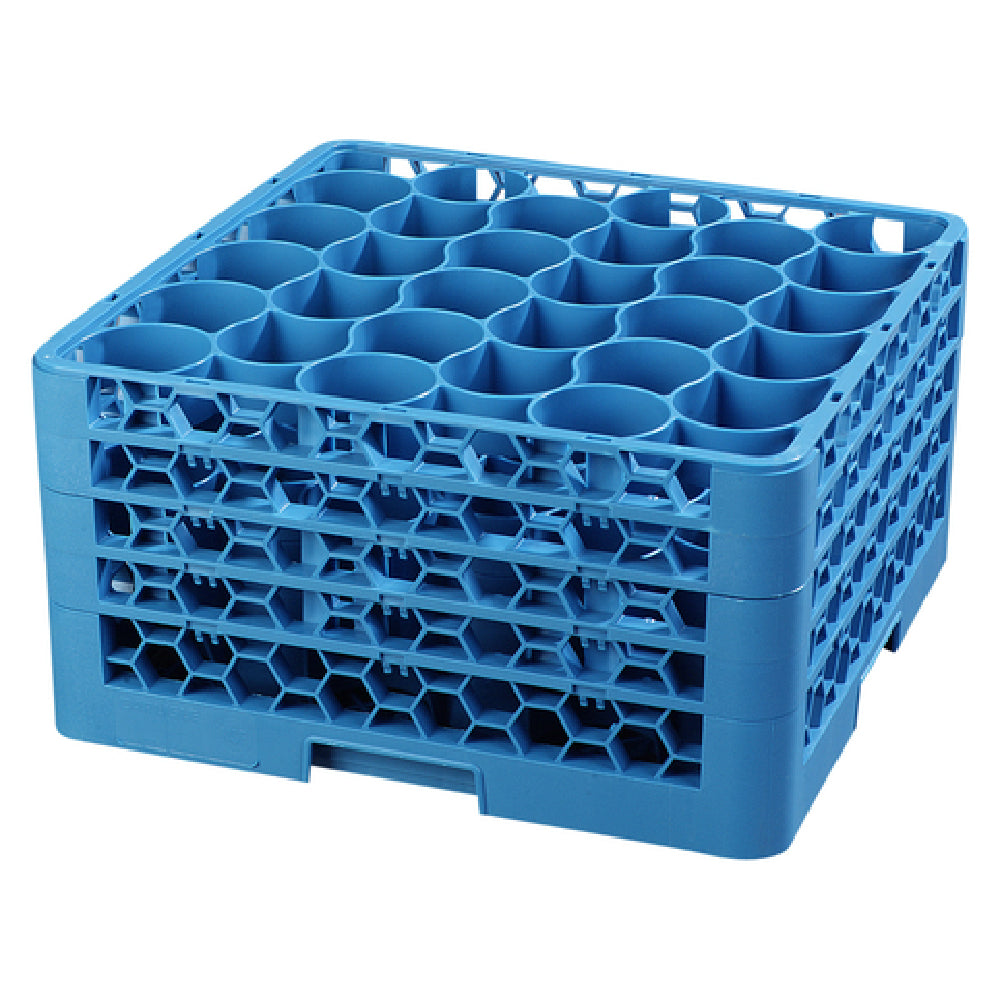 Carlisle RW30-314 Carlisle OptiClean™ NeWave™ Dishwasher Glass Rack 30-rounded Compartments With (4) Sure-Lock Extenders