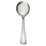 CAC China 2008-04 Pearl Bouillon Spoon 6-1/4"L Heavy Weight