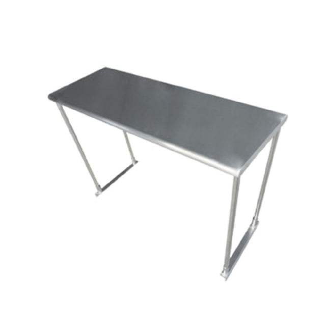 Advance Tabco ETS-12-48-X Special Value Overshelf Table Mounted Single-deck