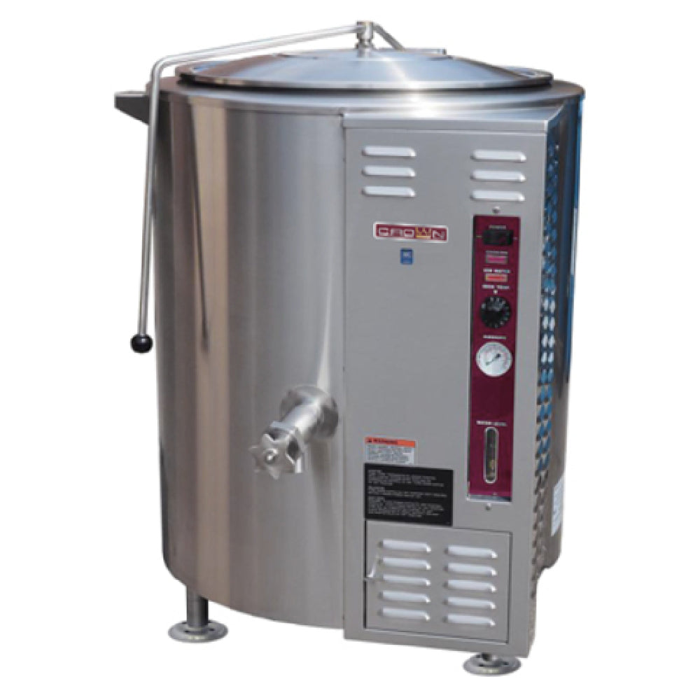 Crown (Middleby) GL-40E_NAT - Stationary Kettle, Gas, 40 Gallon Capacity