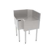 Perlick TS90D-FI TS Series Underbar Corner Drainboard 18-9/16”W X 18-9/16”D
