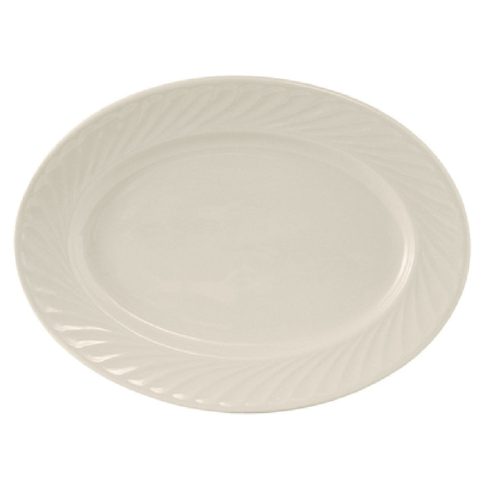 Tuxton MEH-115 Platter 11-5/8" X 8-1/4" Oval