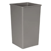 Rubbermaid FG395900GRAY Untouchable® Container 50 Gallon 19-1/2" Square X 34-1/4"H