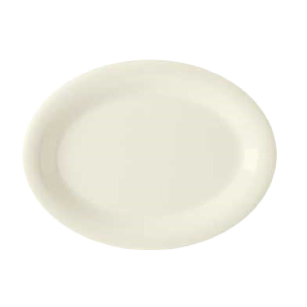 GET Enterprises OP-950-DI Diamond Ivory™ Platter 9-3/4"L X 7-1/4"W Oval