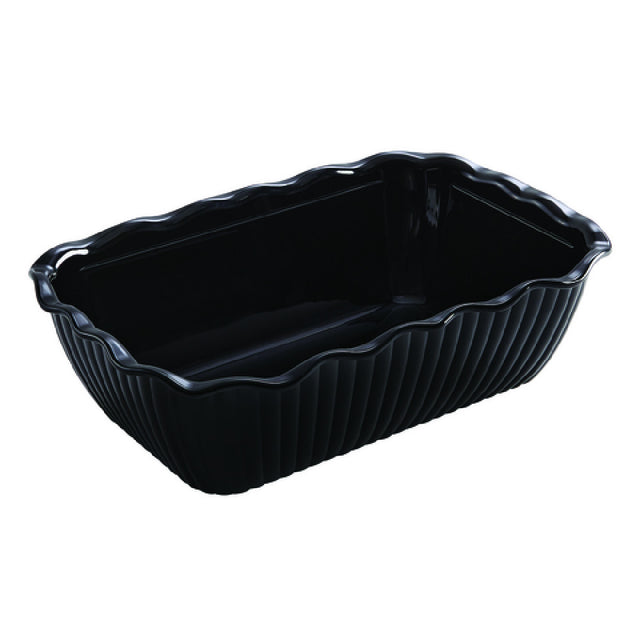 Hubert 46106 - Hubert® Crock Pan, 10"L X 7"W X 3"D, Half-size