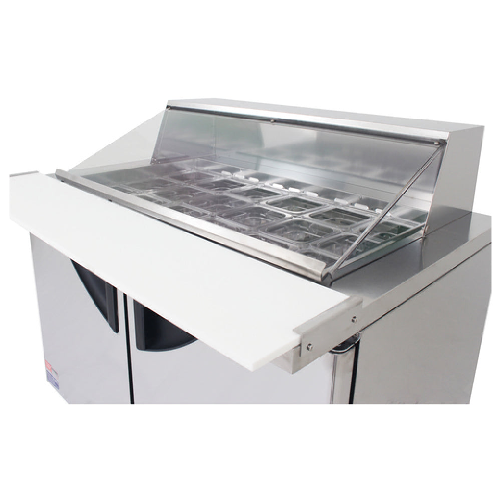 Refrigeration X RX-CL-72 Clear Lid Left 37-3/5"W X 14-7/10"D X 6"H Right 30-4/5"W X 14-7/10"D X 6"H