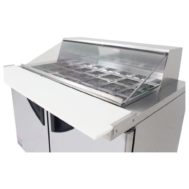 Refrigeration X RX-CL-72 Clear Lid Left 37-3/5"W X 14-7/10"D X 6"H Right 30-4/5"W X 14-7/10"D X 6"H