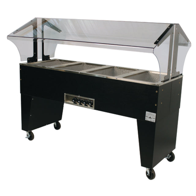 Advance Tabco B4-240-B Portable Hot Food Buffet Table Electric 62-7/16"W X 35"D X 53"H