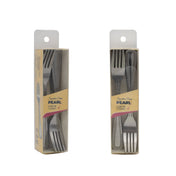 CAC China 2108-06 Pearl Salad Fork 6 1/8" 18/0 Stainless Steel High Weight