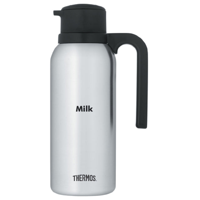 Arc Cardinal FN366 Thermos Twist & Pour Carafe "Milk" 32.0 Oz Stainless Steel