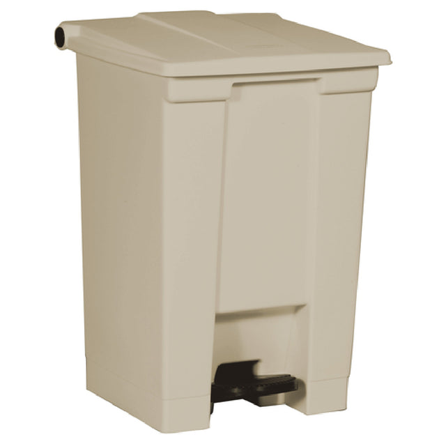 Rubbermaid FG614400BEIG Step-On Container 12 Gallon 16-1/4" X 15-3/4"W X 23-5/8"H