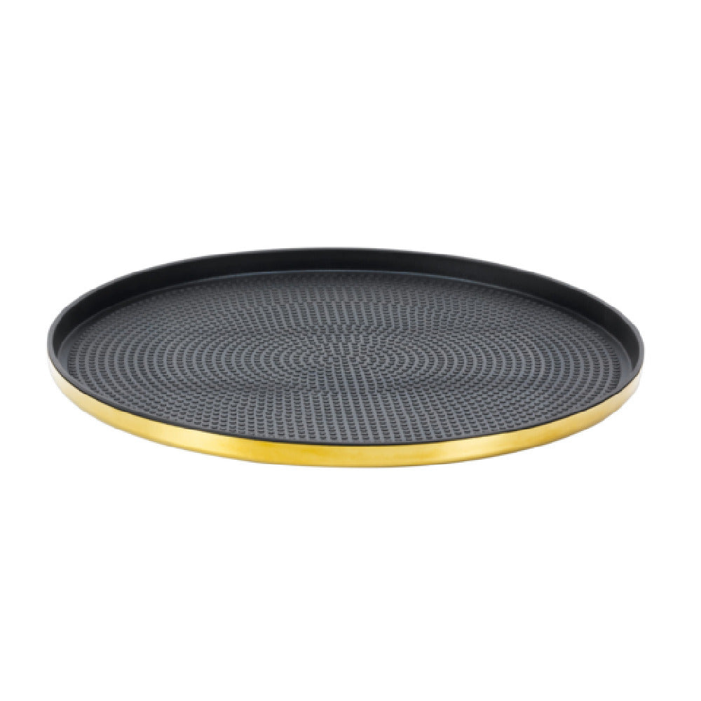 Service Ideas TRME12RIVG Insert Tray 12" Dia. X 0.63"H Non-slip Tray