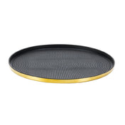 Service Ideas TRME12RIVG Insert Tray 12" Dia. X 0.63"H Non-slip Tray